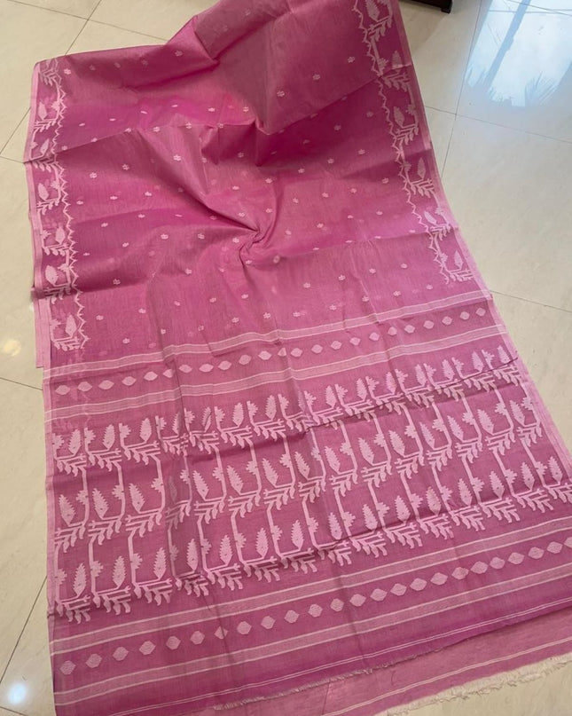 Tantuja Jamdani Pure Cotton Semi
