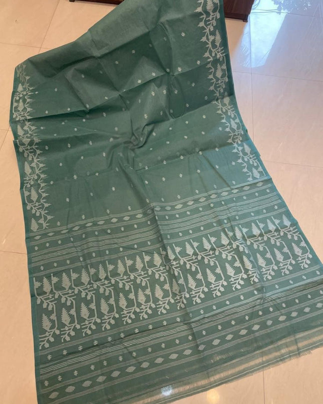 Tantuja Jamdani Pure Cotton Semi