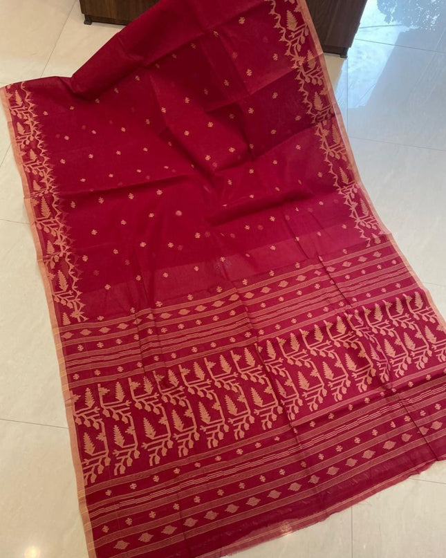 Tantuja Jamdani Pure Cotton Semi
