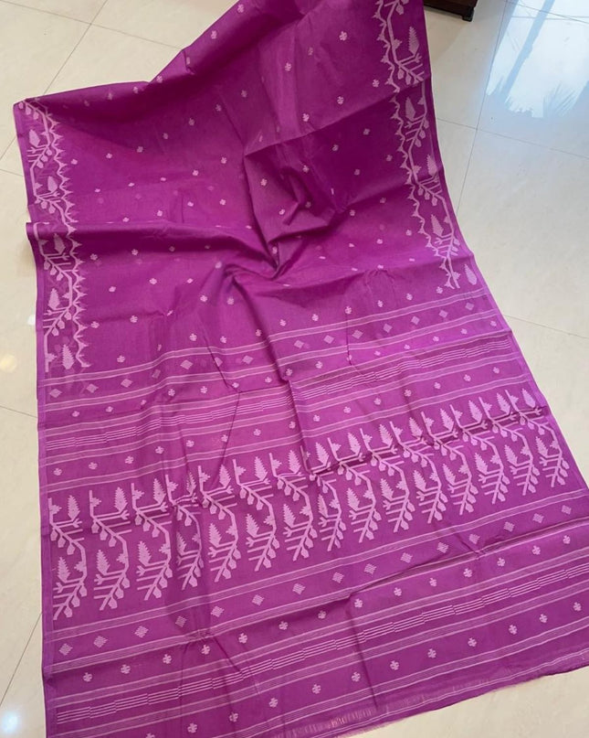 Tantuja Jamdani Pure Cotton Semi