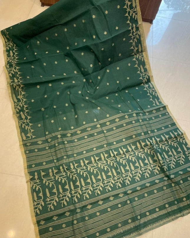 Tantuja Jamdani Pure Cotton Semi