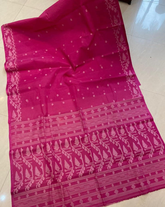 Tantuja Jamdani Pure Cotton Semi