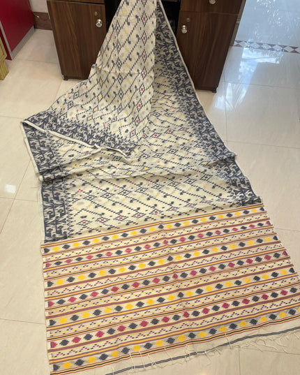 Pure Cotton Dhakai Jamdani Saree