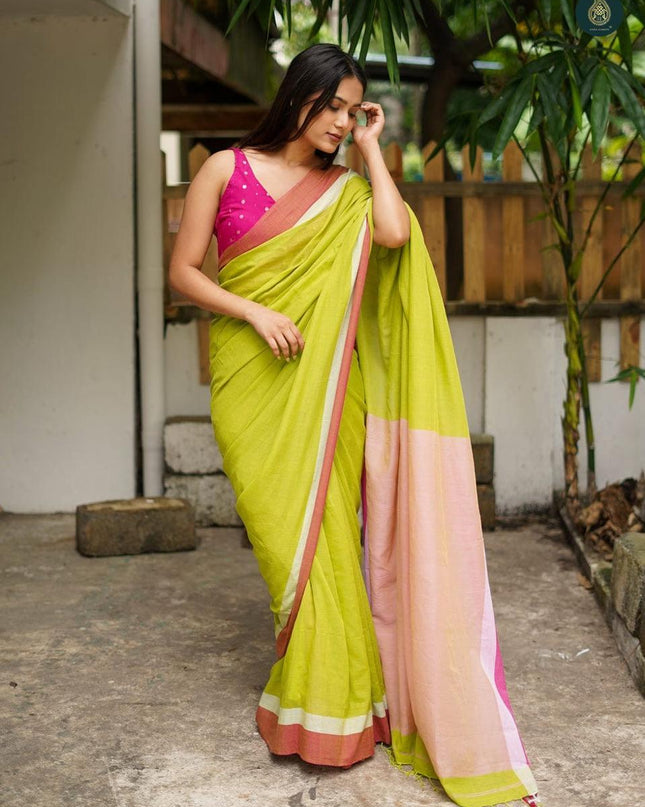 Handloom Pure Mal Cotton