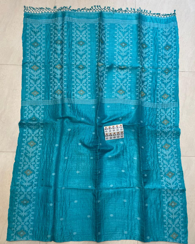 Weaving Buti Jamdani Saree