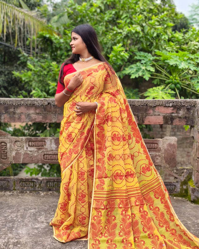 Dhakai Jamdnai Saree