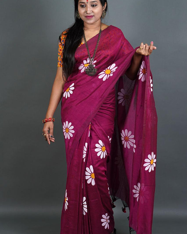 khadi Cotton Saree