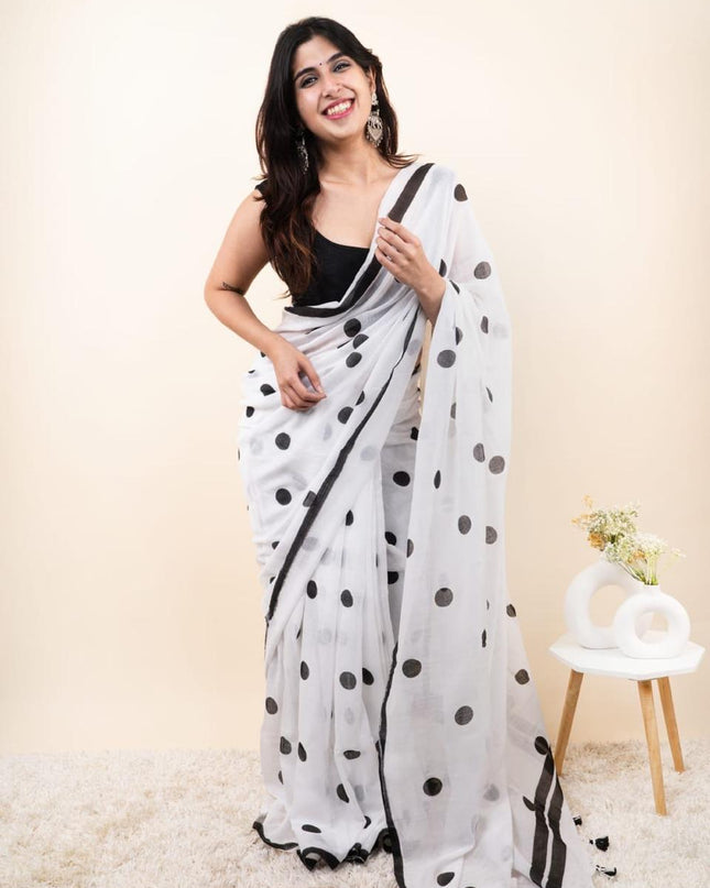 Handloom Pure Mul Cotton