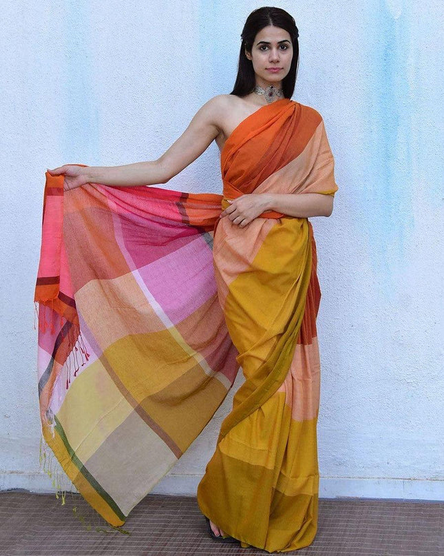 Handloom Pure Mul Cotton