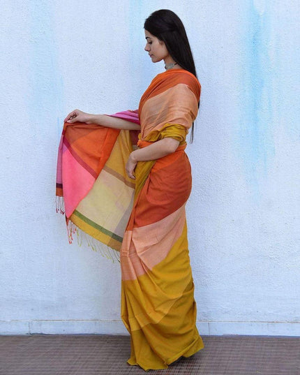 Handloom Pure Mul Cotton