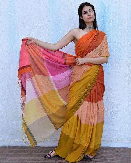 Handloom Pure Mul Cotton