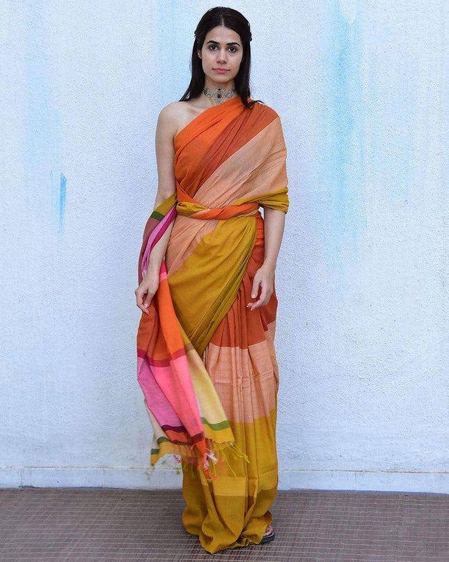 Handloom Pure Mul Cotton