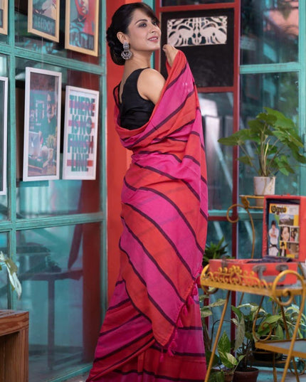 Handloom Pure Mul Cotton