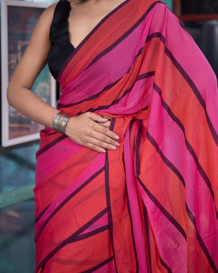 Handloom Pure Mul Cotton