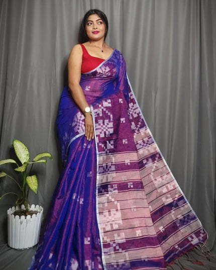 Tissue Cotton Solid Border