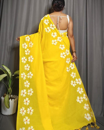 Khadi Shuli Bordar Printed