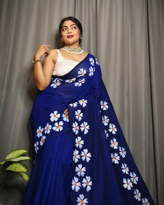Khadi Shuli Bordar Printed