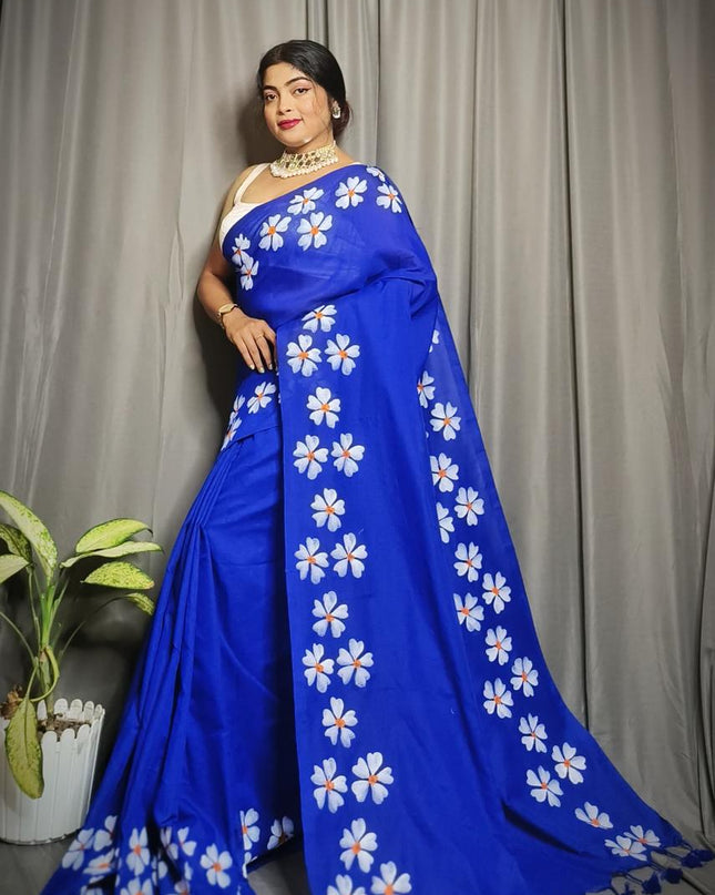 Khadi Shuli Bordar Printed